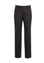 BIZ CORPORATES Mens Cool Stretch Flat Front Pant (Stout) 70112S