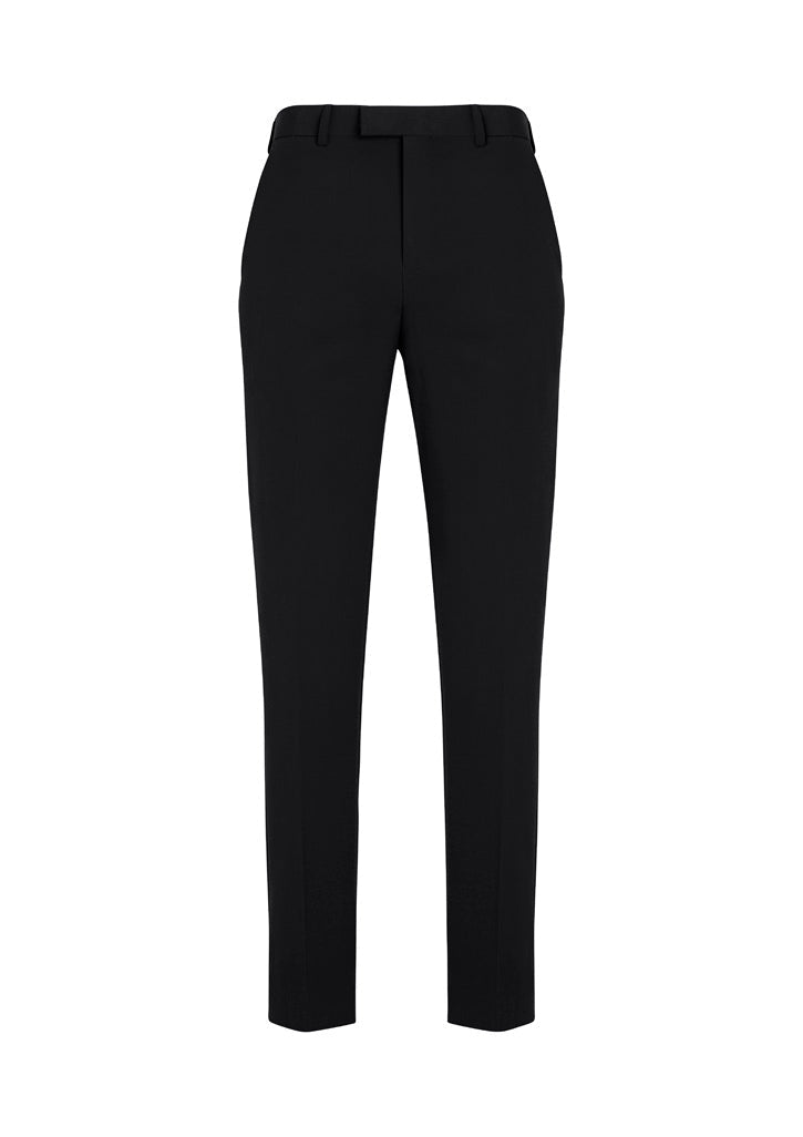 BIZ CORPORATES Mens Siena Slim Fit Flat Front Pant (Stout) 70716S