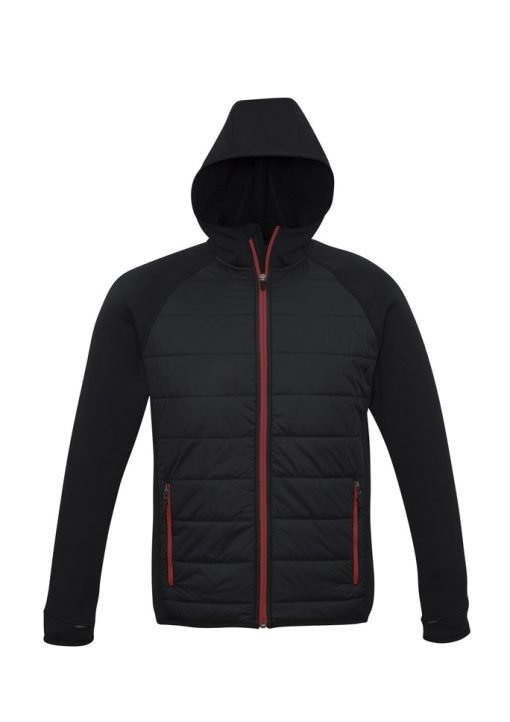 CLEARANCE Mens Stealth Jacket J515M Black/Red