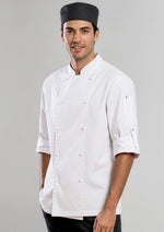 BIZ COLLECTION Mens Gusto Long Sleeve Chef Jacket CH430ML