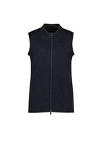 BIZ CARE Womens Nova Zip Front Vest CO343LV