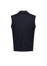 BIZ CARE Mens Nova Zip Front Vest CO343MV