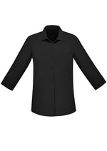 BIZ CARE Womens Florence Plain 3/4 Sleeve Shirt CS951LT