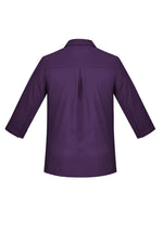 BIZ CARE Womens Florence Plain 3/4 Sleeve Shirt CS951LT