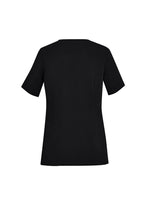 BIZ CARE Womens Avery Round Neck Scrub Top CST942LS