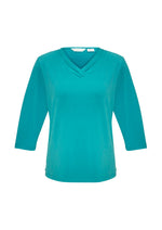 BIZ COLLECTION Womens Lana 3/4 Sleeve Top K819LT