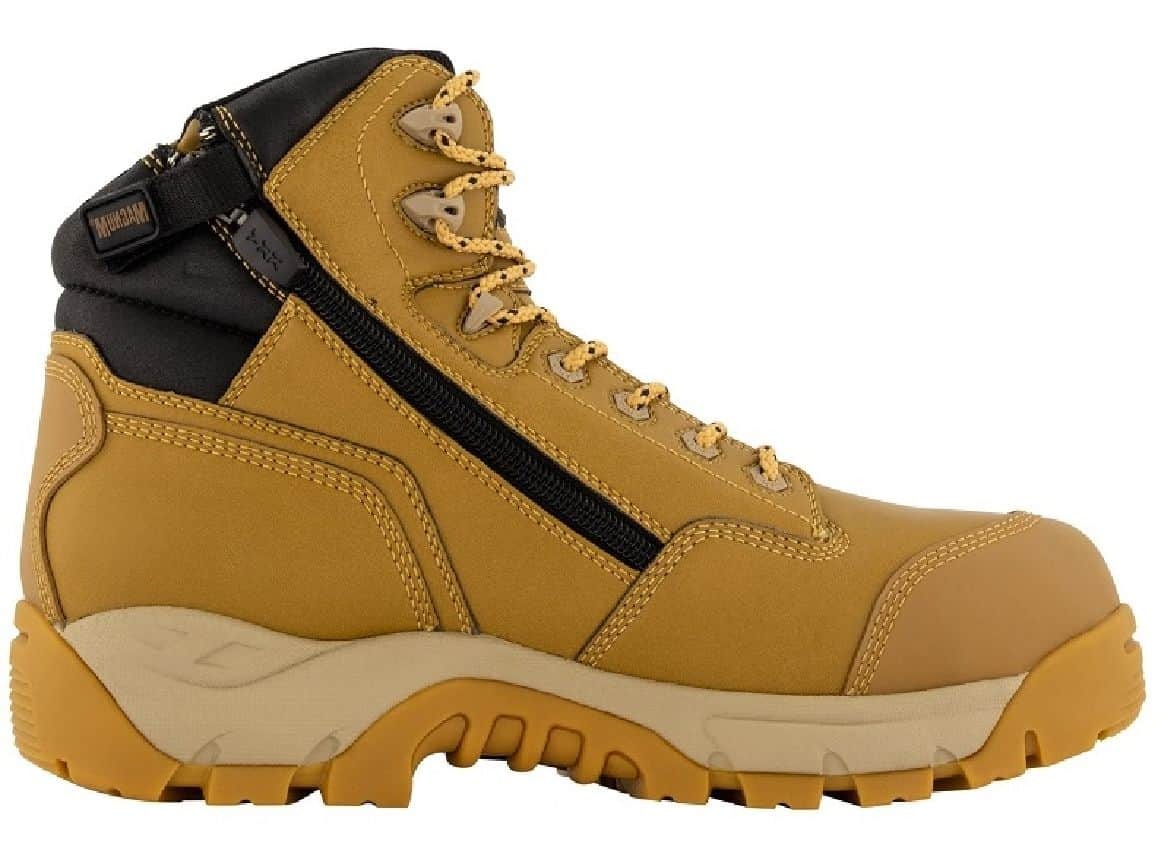 Magnum Precision Max Zip Sided Waterproof Safety Boot (Wheat)