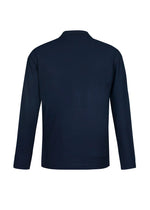 BIZ COLLECTION Mens Crew Long Sleeve Polo P400ML