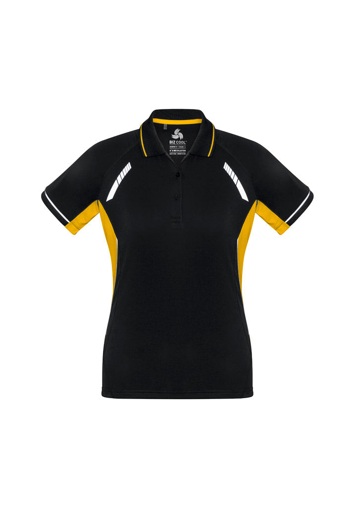 BIZ COLLECTION Womens Renegade Short Sleeve Polo P700LS