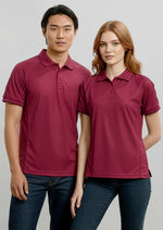 BIZ COLLECTION Mens Resort Short Sleeve Polo P9900