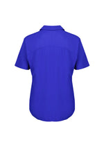 BIZ CORPORATES Womens Dahlia Short Sleeve Blouse RB365L