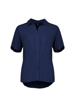 BIZ CORPORATES Womens Dahlia Short Sleeve Blouse RB365L