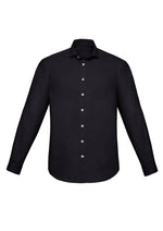 BIZ CORPORATES Mens Charlie Slim Fit Long Sleeve Shirt RS969ML