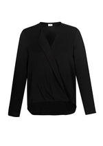 BIZ COLLECTION Womens Lily Hi-Lo Blouse S014LL