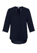 BIZ COLLECTION Womens Lily Longline Blouse S015LT