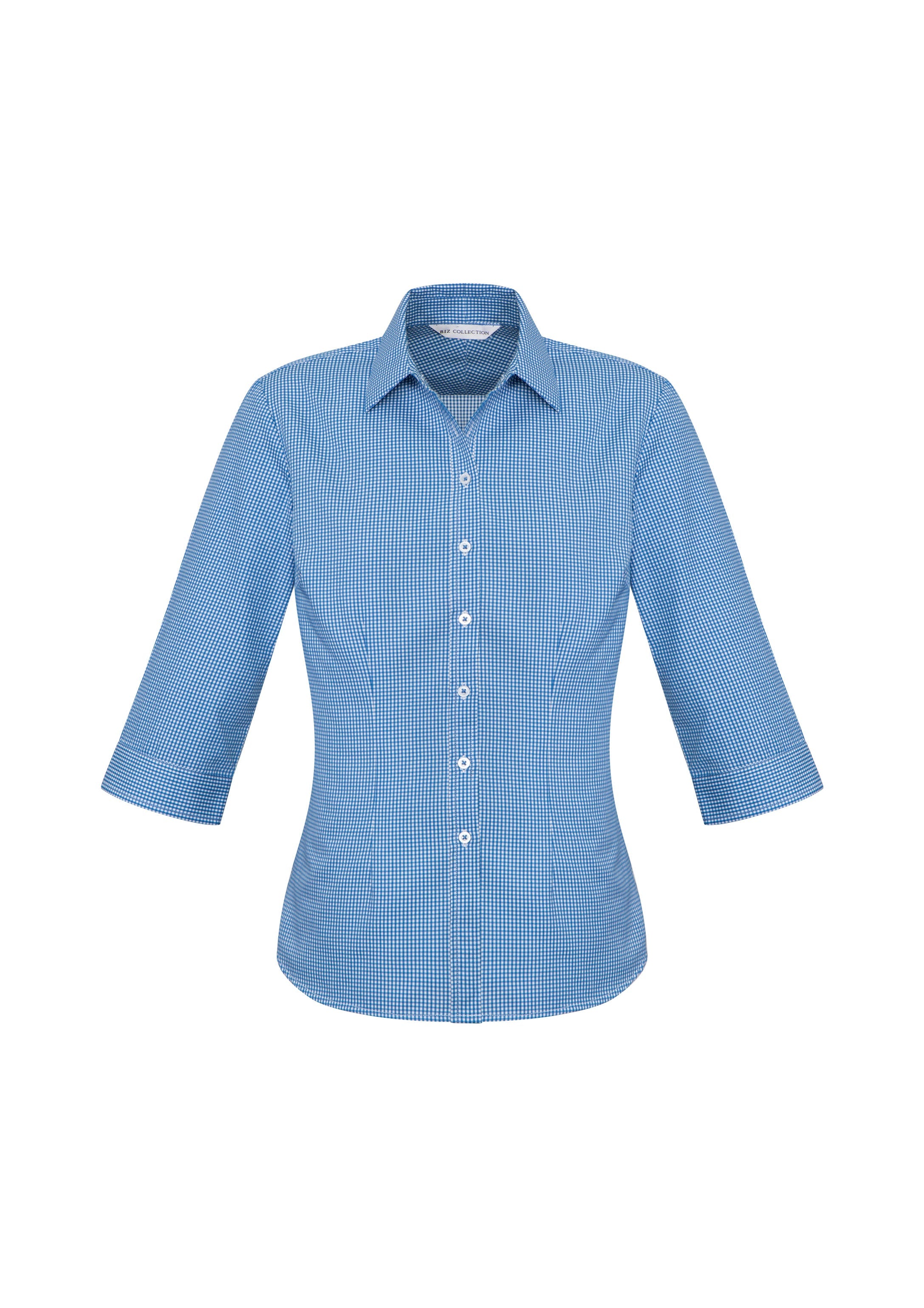 BIZ COLLECTION Womens Ellison 3/4 Sleeve Shirt S716LT