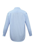 BIZ COLLECTION Mens Micro Check Long Sleeve Shirt SH816