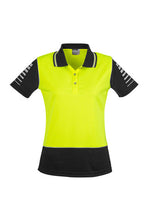 SYZMIK Womens Hi Vis Zone Polo ZHL236