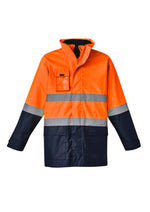 SYZMIK Mens Hi Vis Basic 4 In 1 Waterproof Jacket ZJ220