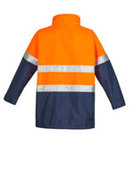 SYZMIK Mens Hi Vis Waterproof Lightweight Jacket ZJ355