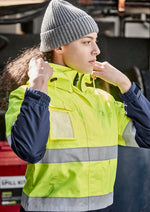 SYZMIK Womens Hi Vis Ultralite Waterproof Jacket ZJ757