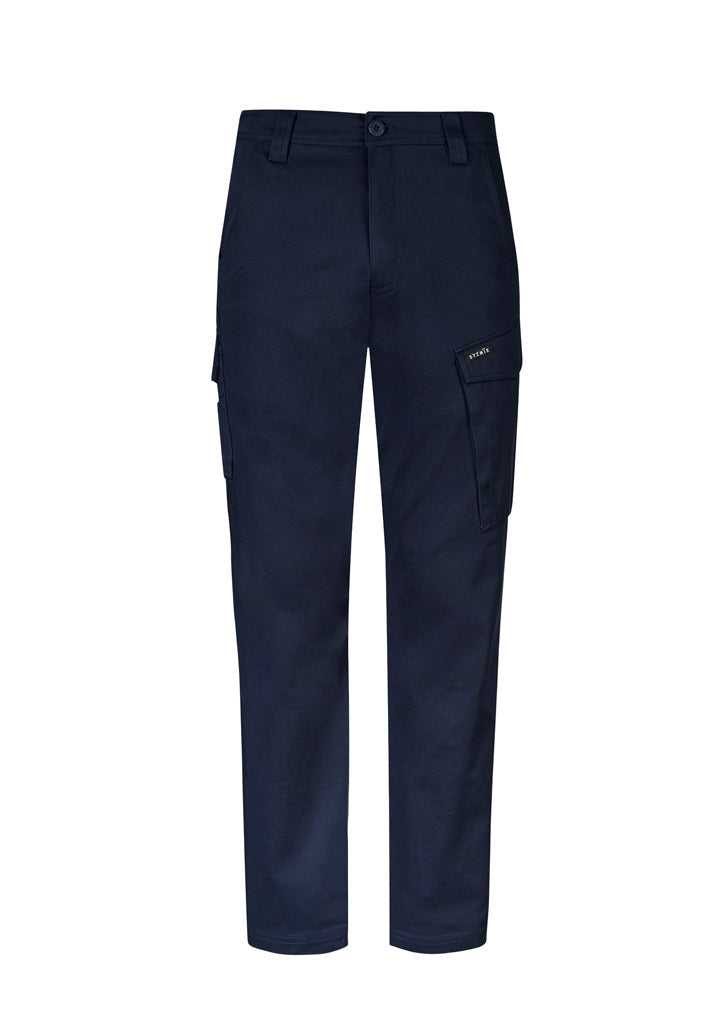 SYZMIK Mens Essential Basic Stretch Cargo Pant ZP230