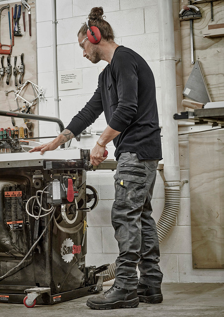 SYZMIK Mens Streetworx Heritage Pant ZP820