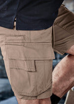 SYZMIK Mens Streetworx Curved Cargo Short ZS360