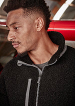 SYZMIK Unisex Streetworx Full Zip Sherpa Fleece ZT285