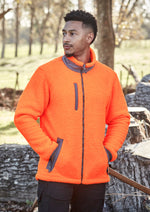 SYZMIK Unisex Streetworx Full Zip Sherpa Fleece ZT285