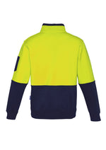 SYZMIK Unisex Hi Vis 1/2 Zip Pullover ZT476