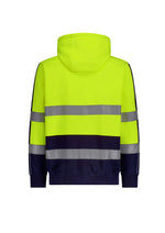 SYZMIK Unisex Hi Vis Full Zip Stretch Taped Hoodie ZT486