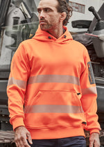 SYZMIK Unisex Streetworx Segmented Tape Water Resistant Hoodie ZT867