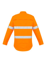SYZMIK Mens Hi Vis Hoop Taped Long Sleeve Shirt ZW640