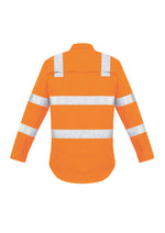 SYZMIK Mens Bio Motion VIC Rail Long Sleeve Shirt ZW680