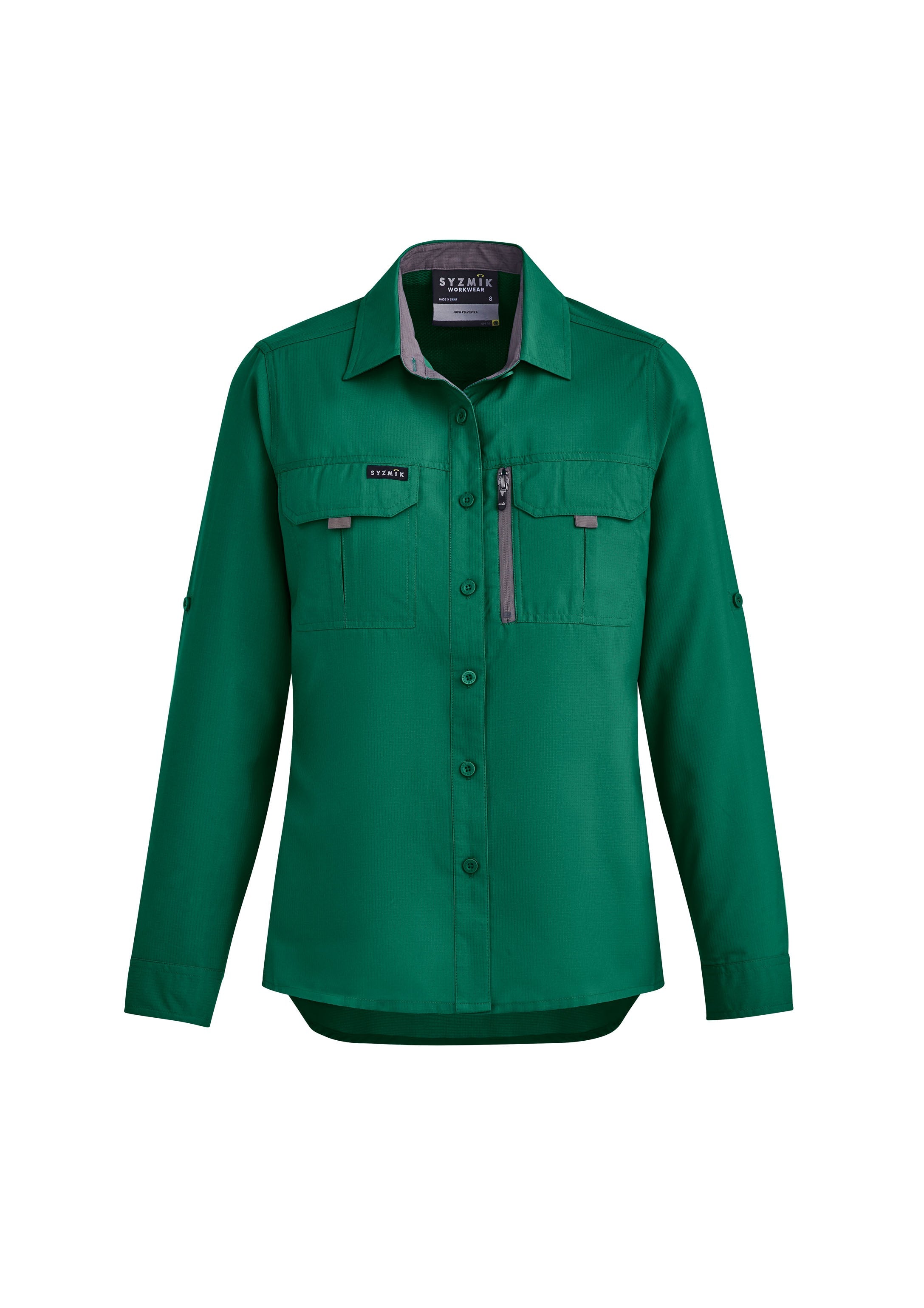 SYZMIK Womens Outdoor Long Sleeve Shirt ZW760