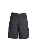 SYZMIK Womens Plain Utility Short ZWL011