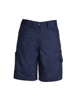 SYZMIK Womens Plain Utility Short ZWL011