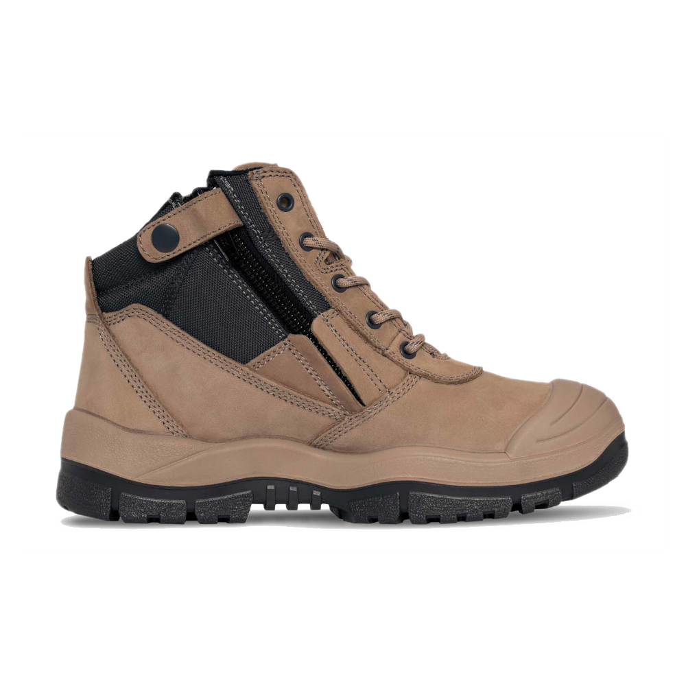 Mongrel 461060 Zip Safety Boot Scuff Cap Stone