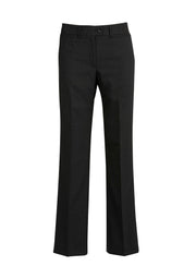 BIZ CORPORATES Womens Comfort Wool Stretch Relaxed Pant 14011