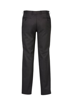 BIZ CORPORATES Mens Cool Stretch Flat Front Pant (Stout) 70112S
