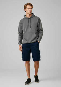 BIZ COLLECTION Mens Detroit Short (Stout) BS10112S