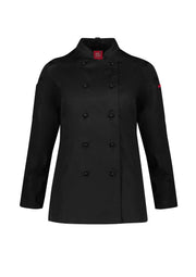 BIZ COLLECTION Womens Al Dente Long Sleeve Chef Jacket CH230LL
