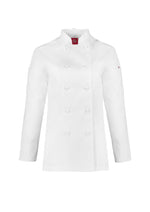 BIZ COLLECTION Womens Al Dente Long Sleeve Chef Jacket CH230LL