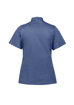 BIZ COLLECTION Womens Alfresco Short Sleeve Chef Jacket CH330LS