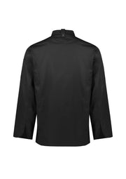 BIZ COLLECTION Mens Alfresco Long Sleeve Chef Jacket CH330ML