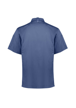 BIZ COLLECTION Mens Alfresco Short Sleeve Chef Jacket CH330MS