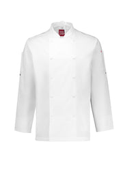 BIZ COLLECTION Mens Gusto Long Sleeve Chef Jacket CH430ML