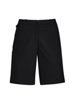 BIZ CARE Womens Comfort Waist Cargo Short CL957LS