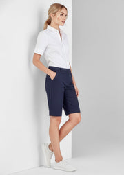 BIZ CARE Womens Comfort Waist Cargo Short CL957LS